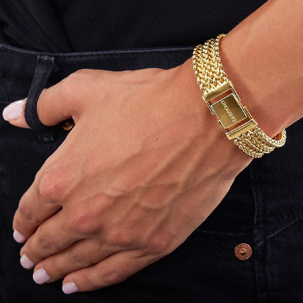 Unoaerre Bracciale in bronzo dorato 512943 | UNOAERRE Gioielli Convenienza
