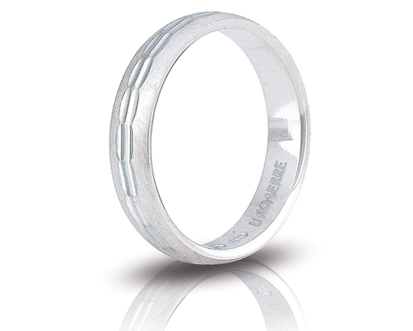 Unoaerre fedina in argento bianco 000af 288000002092504 | UNOAERRE Gioielli