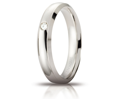 Unoaerre fede in oro bianco 040afc279001001075004 | UNOAERRE Gioielli
