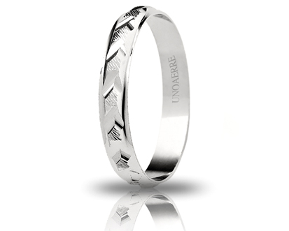 Unoaerre fedina in oro bianco 000af 298000001075004 | UNOAERRE Gioielli