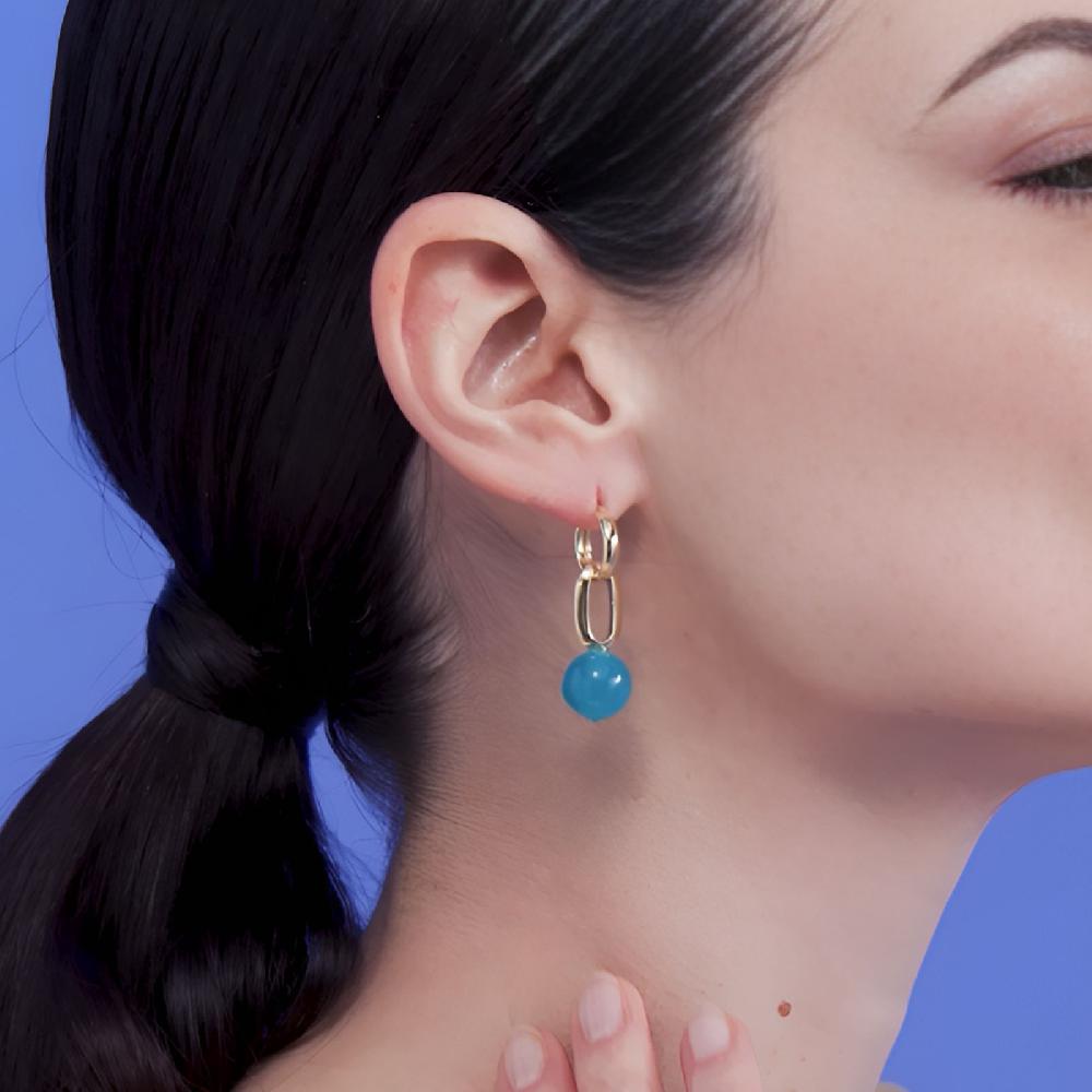 Unoaerre Orecchini con perla blu | UNOAERRE Gioielli Offerta esclusiva