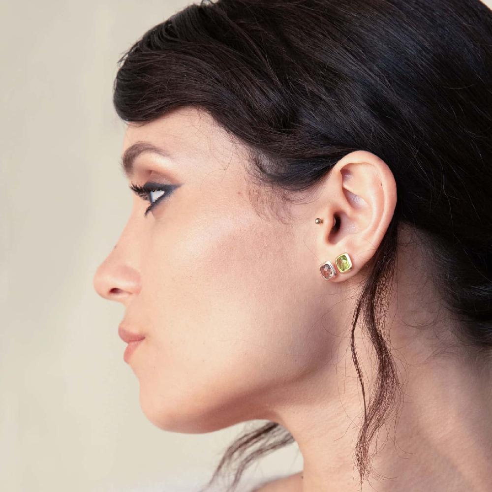 Unoaerre Orecchini donna Unoaerre in argento e cristallo ametista | UNOAERRE Gioielli Promozione temporanea