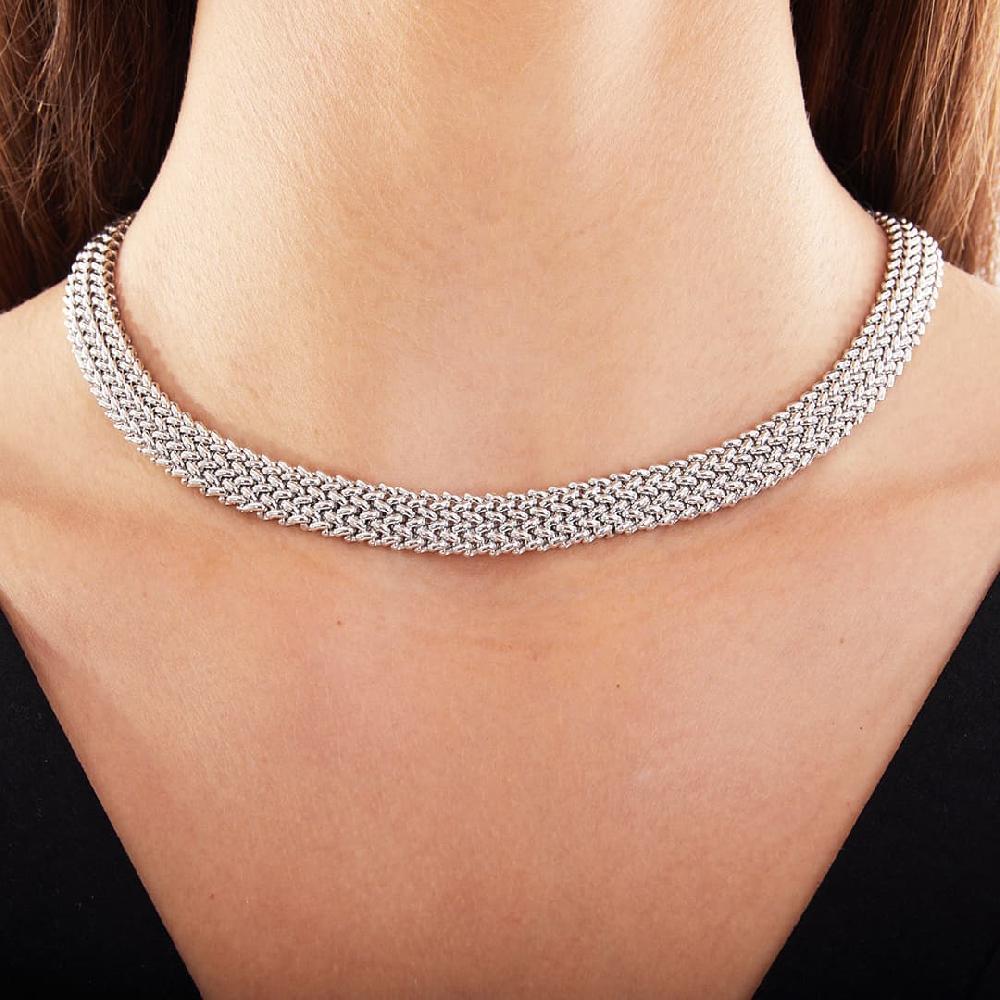 Unoaerre Collana in argento bianco 509527 | UNOAERRE Gioielli Soddisfazione Garantita