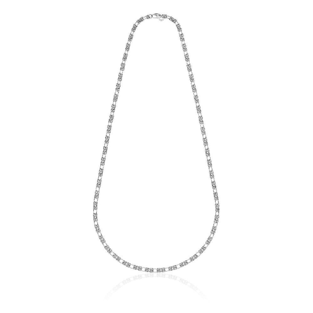 Unoaerre Collana in argento rodiato | UNOAERRE Gioielli Presa