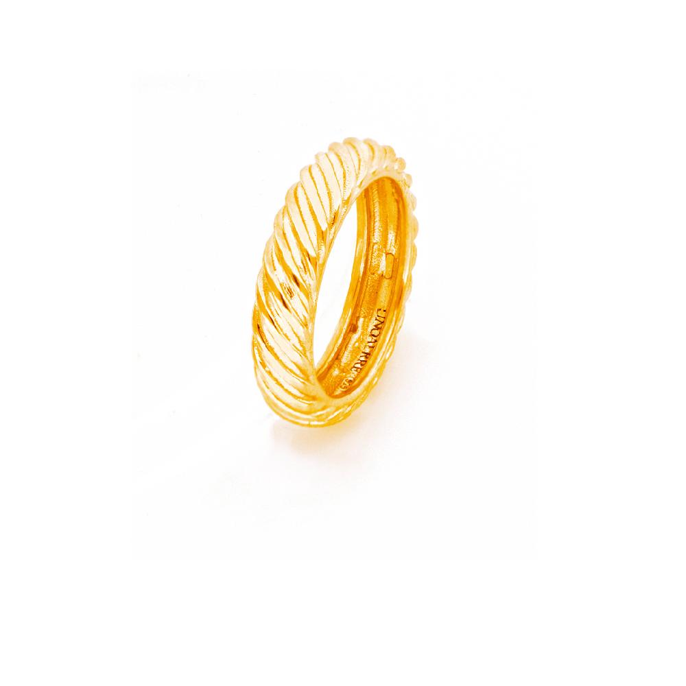 Unoaerre Fedina in argento dorato | UNOAERRE Gioielli Black Friday