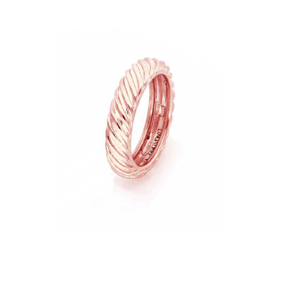 Unoaerre Fedina in argento placcato oro rosa | UNOAERRE Gioielli Cyber Monday
