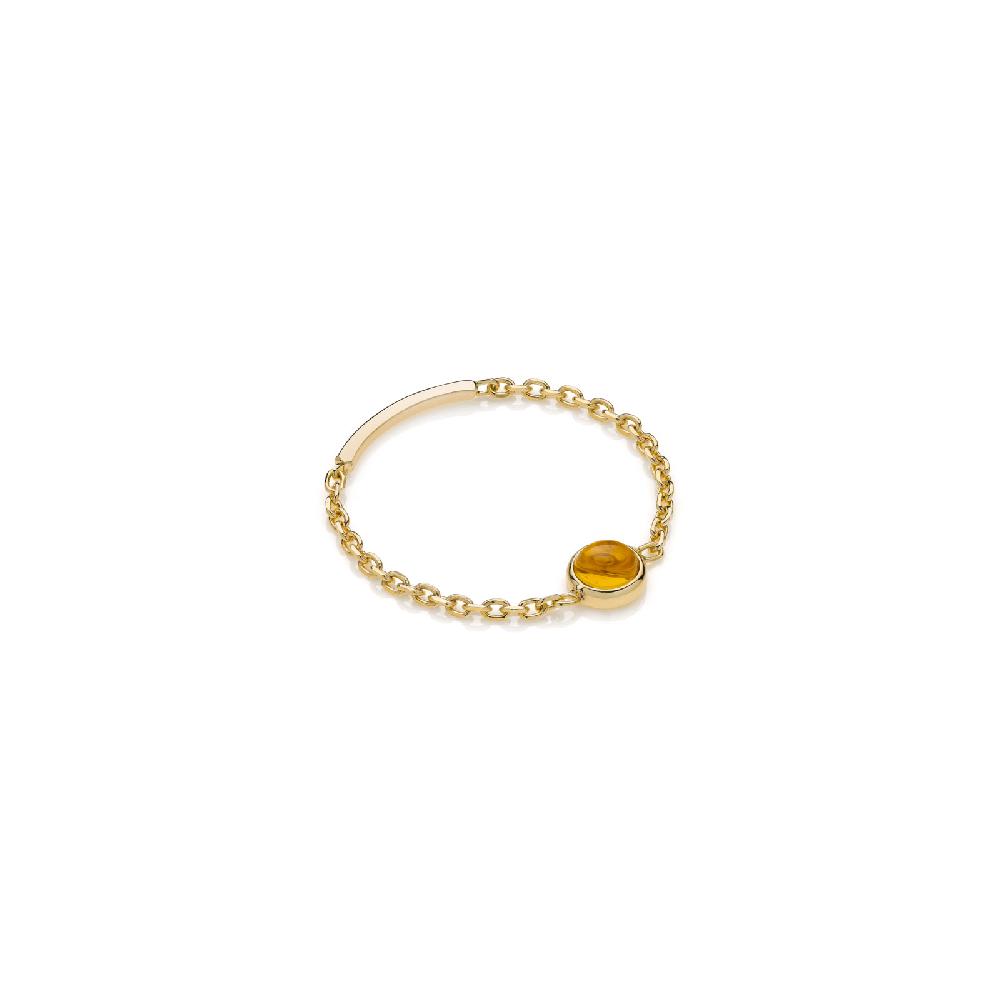 Unoaerre Anello in oro quarzo | UNOAERRE Gioielli