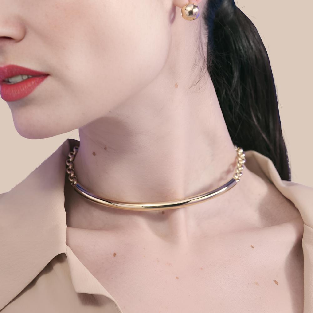 Unoaerre Collana donna in argento dorato | UNOAERRE Gioielli Sconti VIP
