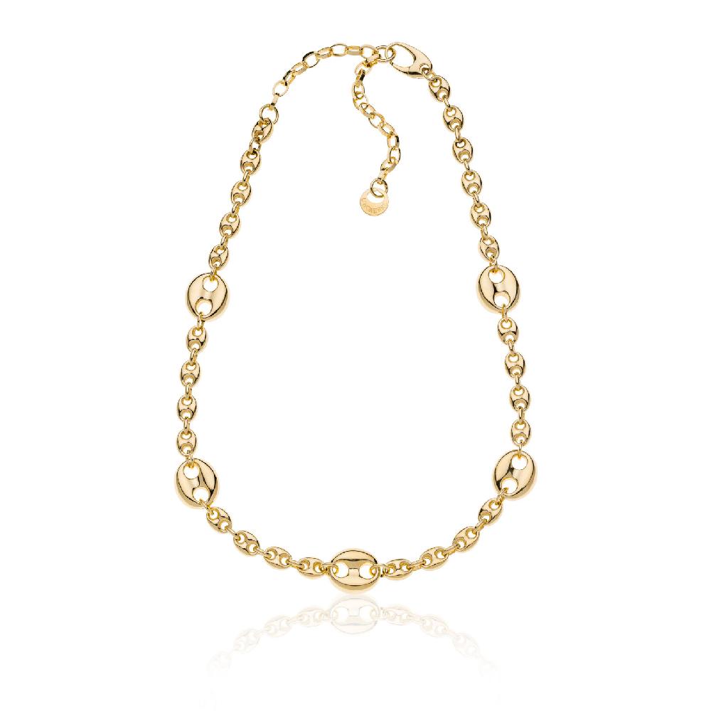 Unoaerre Collana in argento dorato | UNOAERRE Gioielli