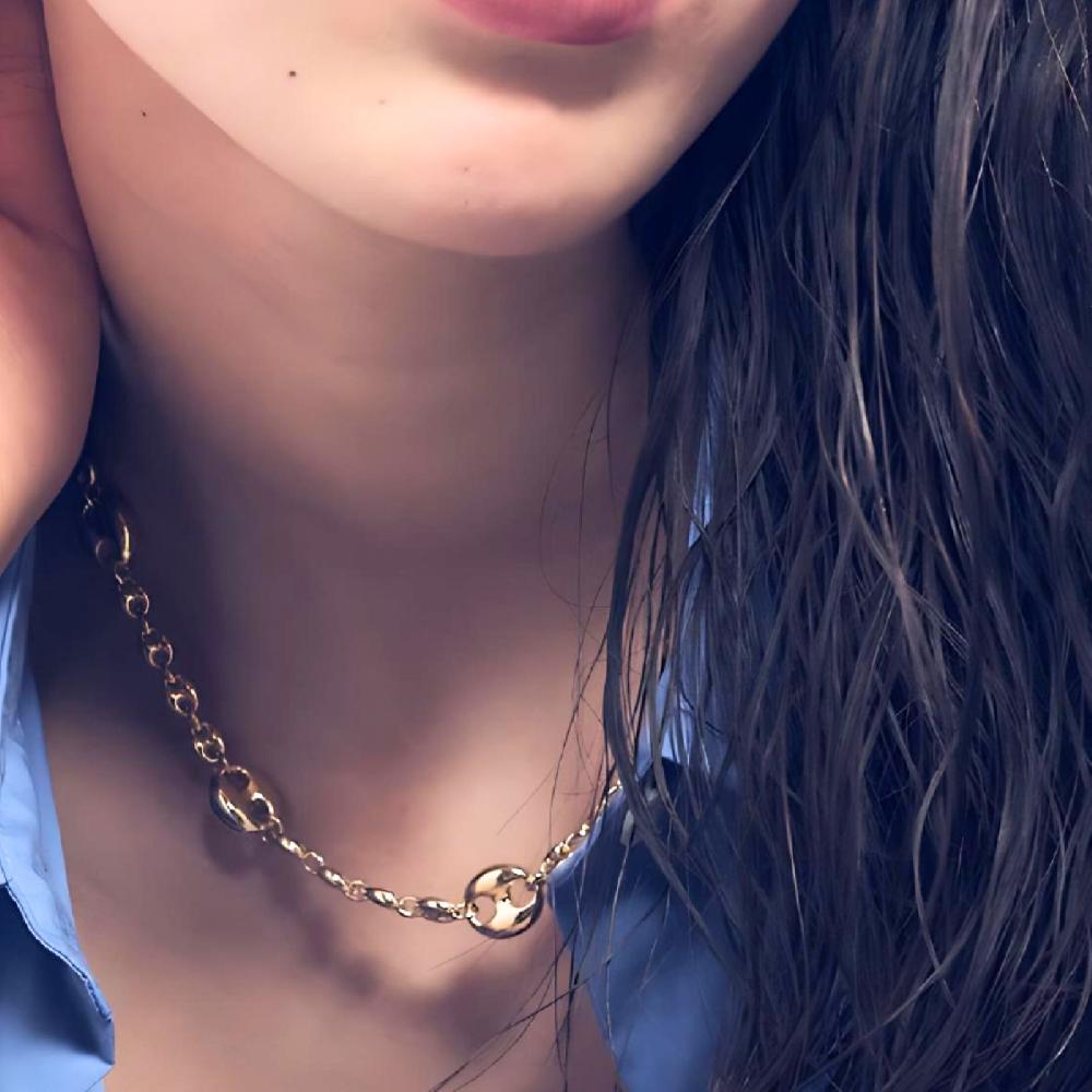 Unoaerre Collana in argento dorato | UNOAERRE Gioielli Super Saving Price