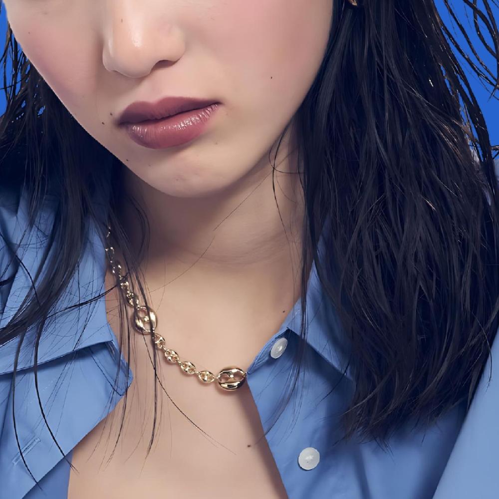 Unoaerre Collana in argento dorato | UNOAERRE Gioielli Super Saving Price