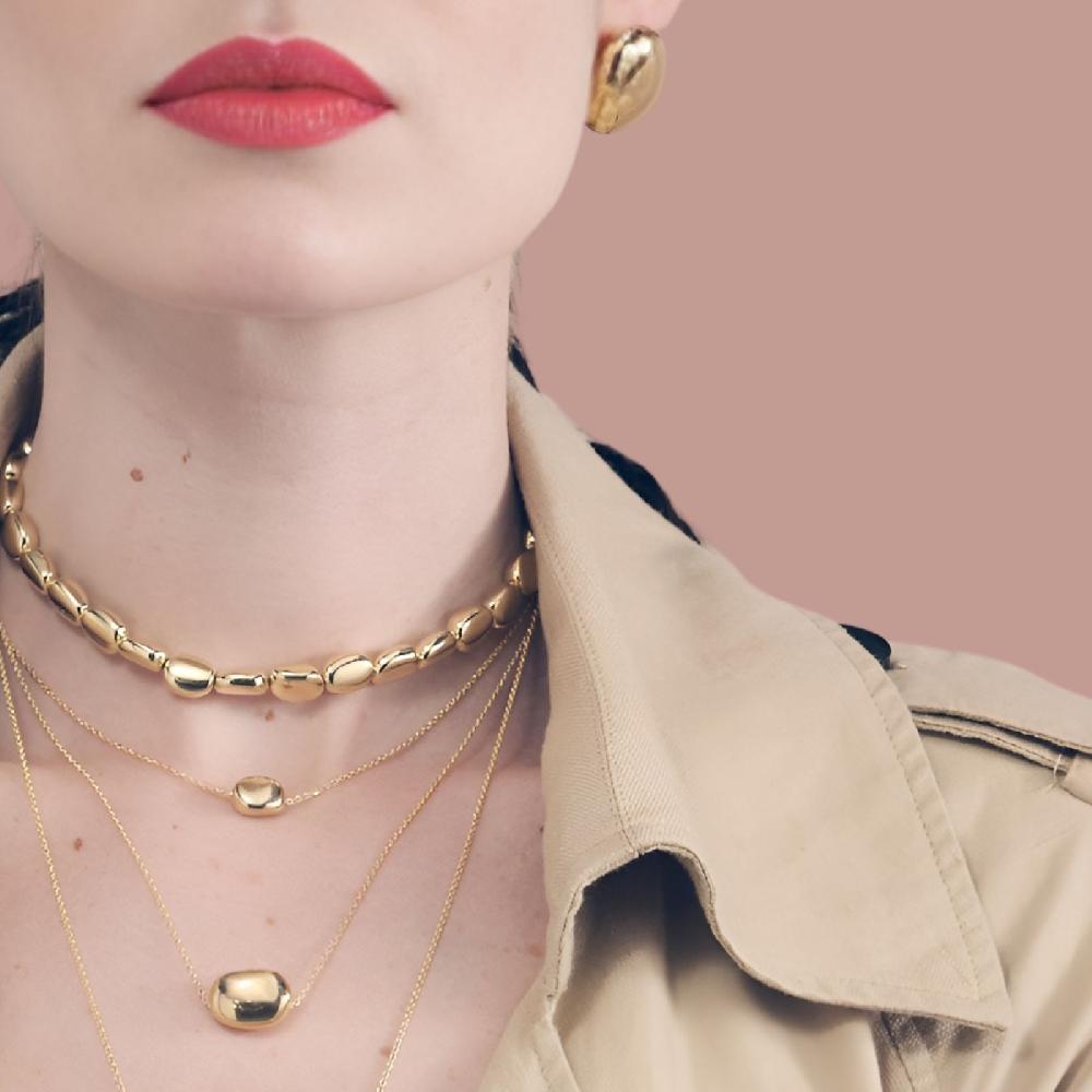 Unoaerre Collana in argento dorato donna | UNOAERRE Gioielli Latest stili