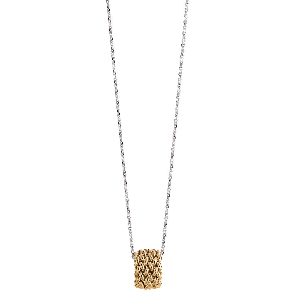 Unoaerre Collana in argento bicolore 509520 | UNOAERRE Gioielli Italia
