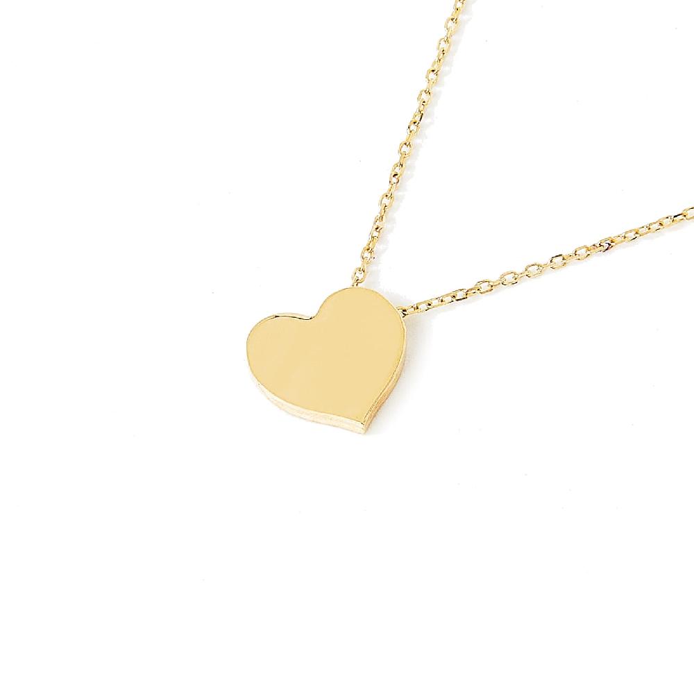 Unoaerre Collana con pendente cuore in oro | UNOAERRE Gioielli Consegna Veloce