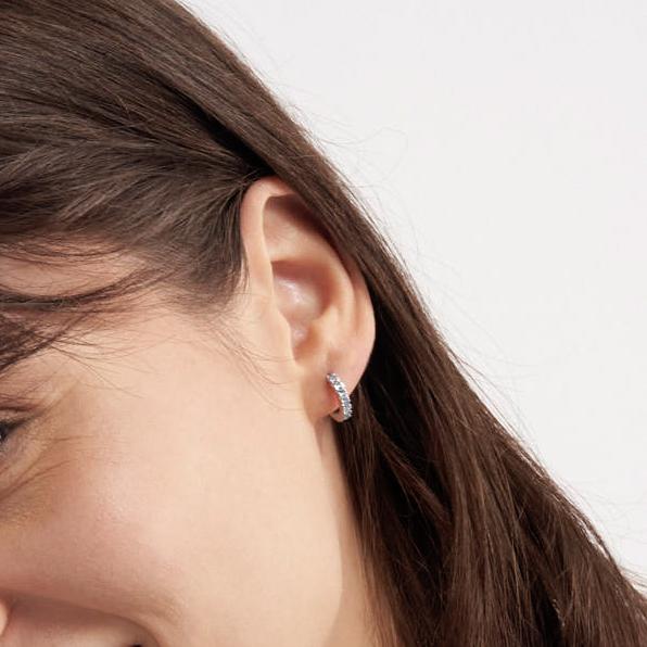 Unoaerre Orecchini in argento con zirconia cubica azzurro | UNOAERRE Gioielli Sconto