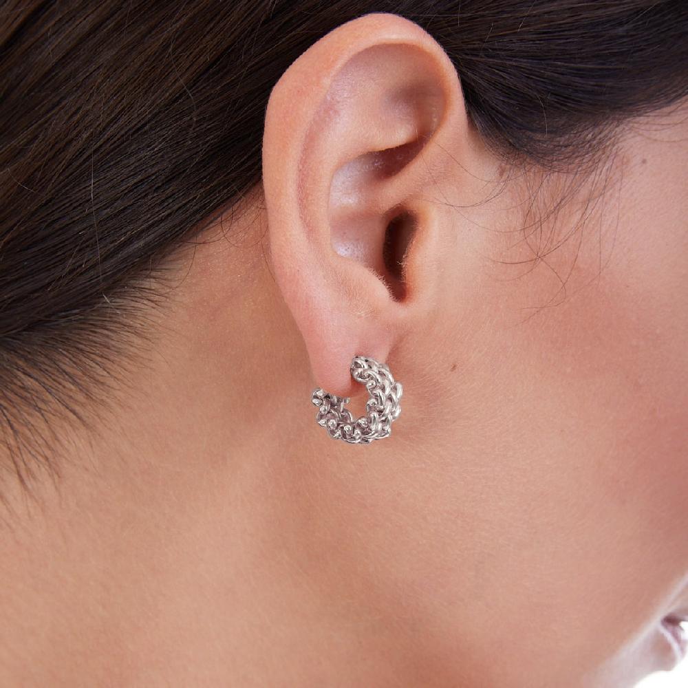 Unoaerre Orecchini in argento bianco 509571 | UNOAERRE Gioielli Online