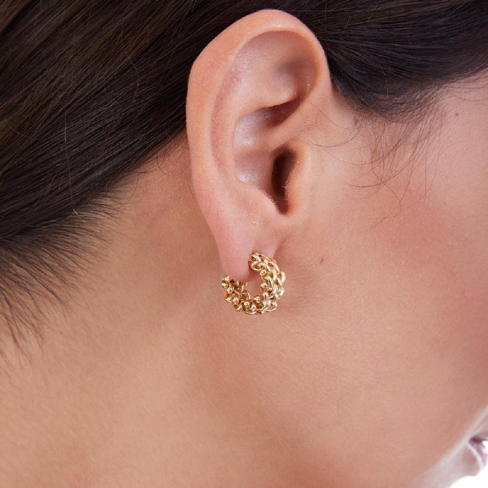 Unoaerre Orecchini in argento dorato 509572 | UNOAERRE Gioielli In Vendita