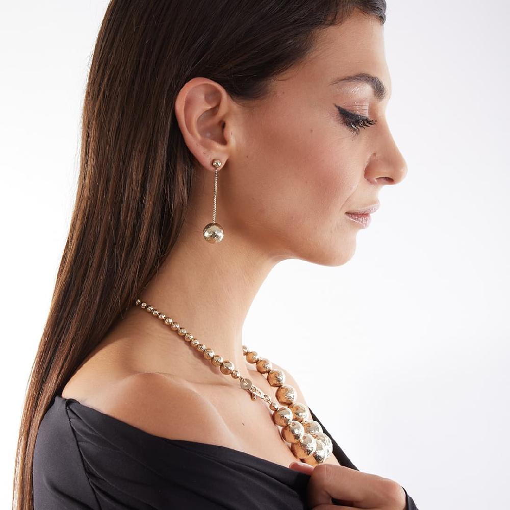 Unoaerre Orecchini in argento dorato 509165 | UNOAERRE Gioielli Vendita Calda