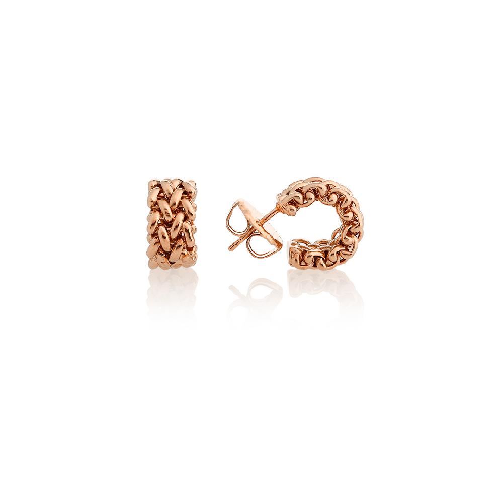 Unoaerre Orecchini in argento dorato rosa 509573 | UNOAERRE Gioielli