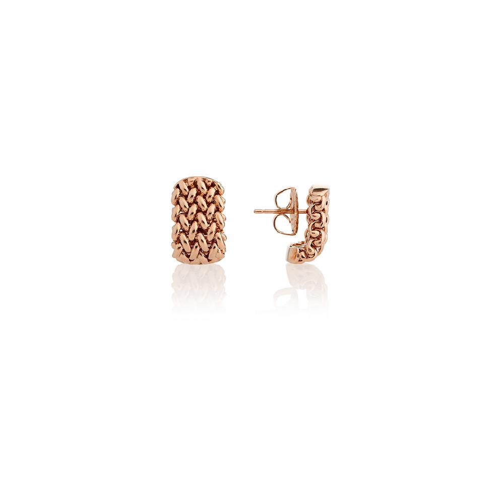 Unoaerre Orecchini in argento dorato rosa 509570 | UNOAERRE Gioielli