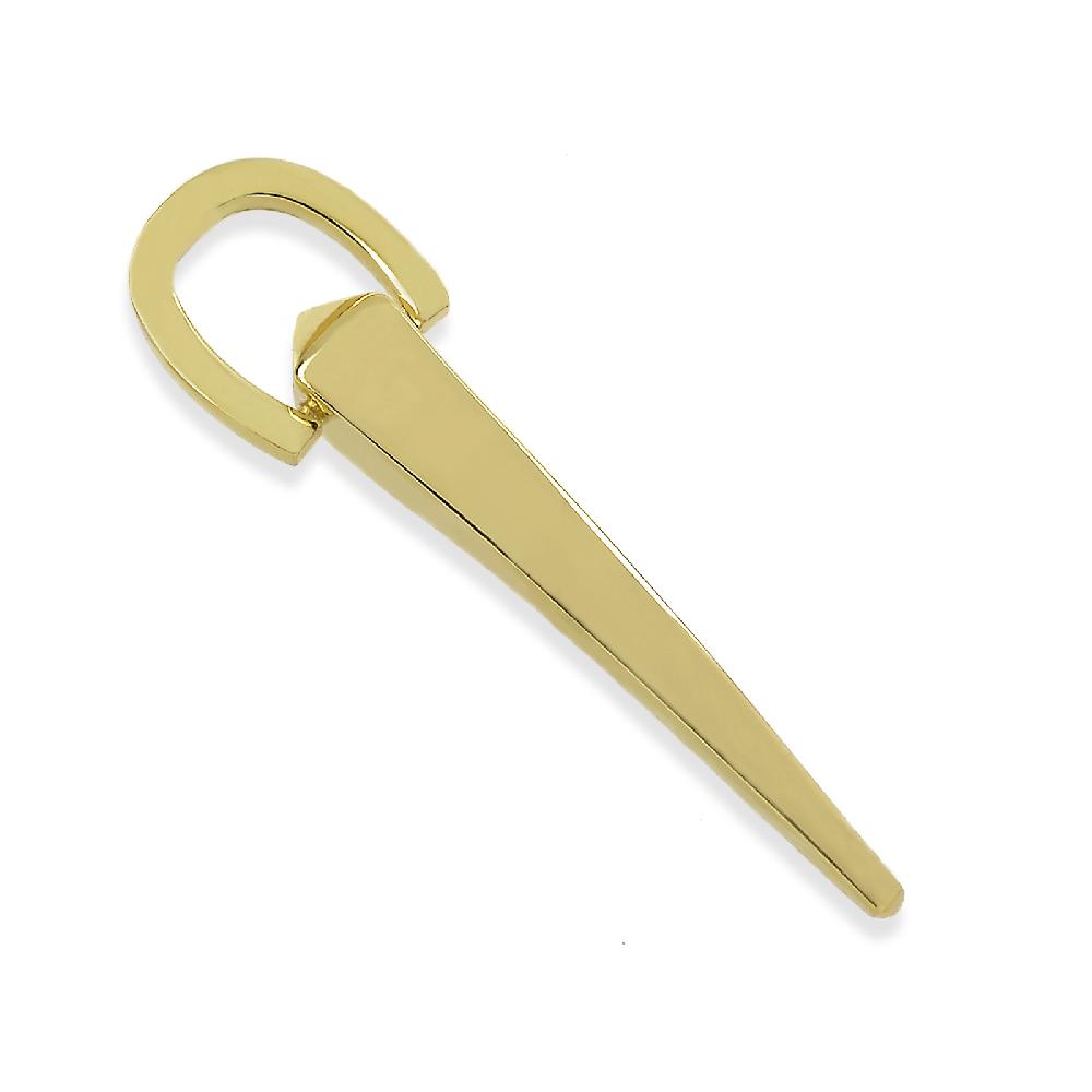 Unoaerre Pendente uomo dorato | UNOAERRE Gioielli Liquidazione