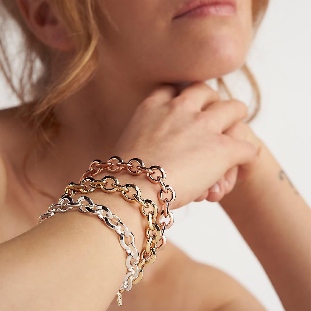 Unoaerre Bracciale catena rolò argento | UNOAERRE Gioielli Offerta speciale della fabbrica