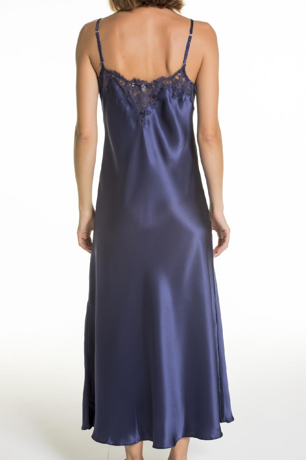 Verdiani Camicia Pura Seta – Blu Presa