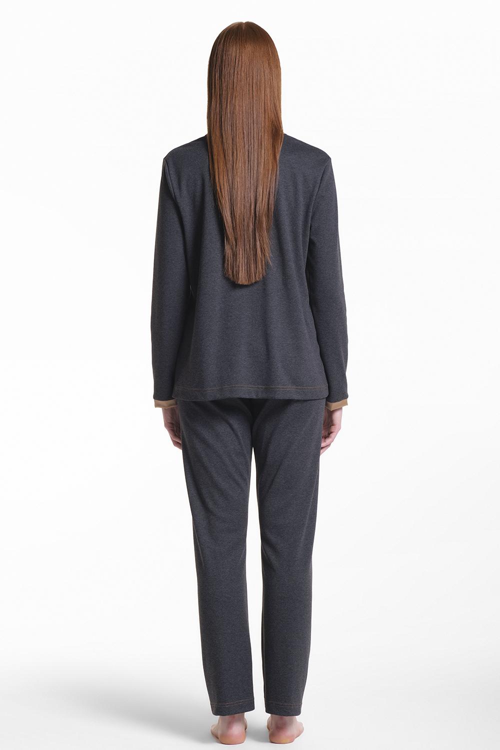 Verdiani Pigiama Interlock Cotone Moda