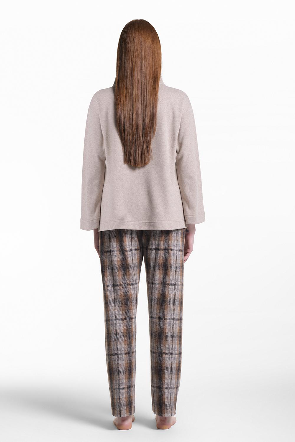 Verdiani Pigiama Punto Milano Tartan 2025