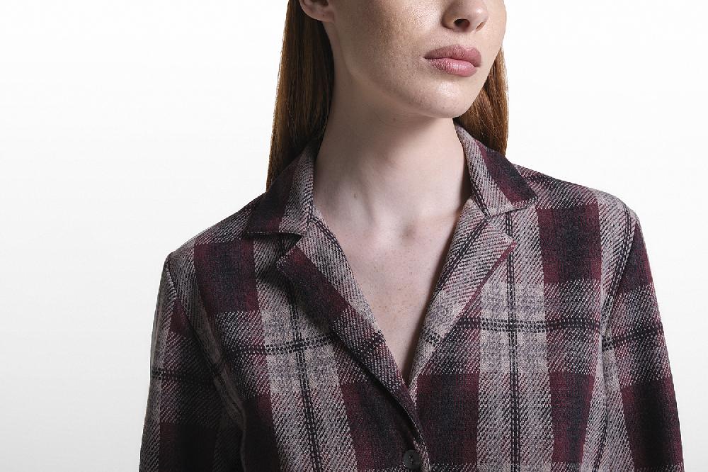 Verdiani Pigiama Punto Milano Tartan Nuovo