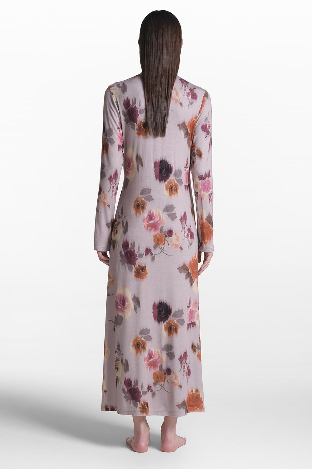 Verdiani Camicia Viscosa Stampa Fiore Offerte