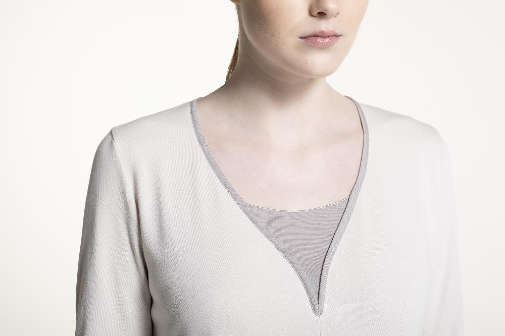 Verdiani Camicia Cotone Interlock Vendita Calda