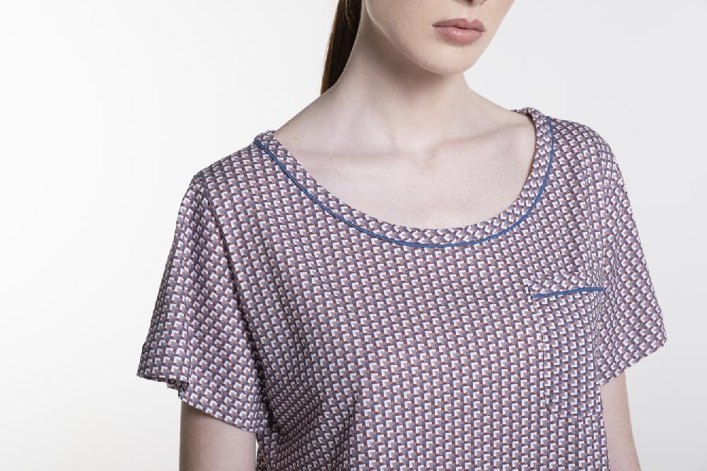 Verdiani Camicia Jersey Cotone Stampa Promozione Limitata