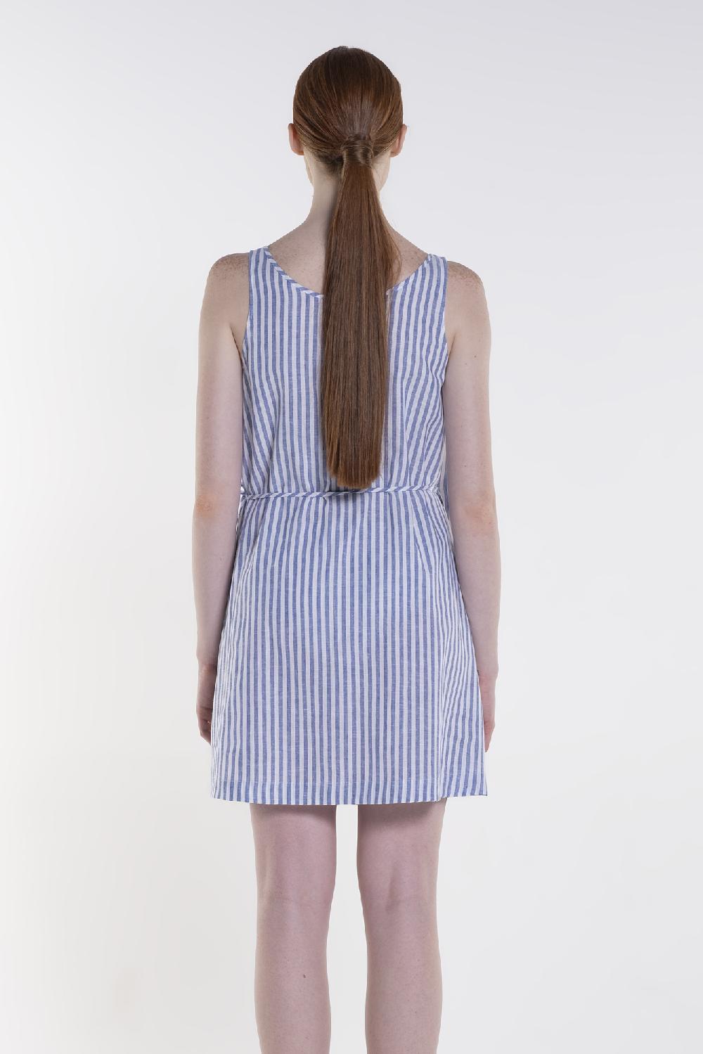 Verdiani Abito Lino/Cotone Riga Online