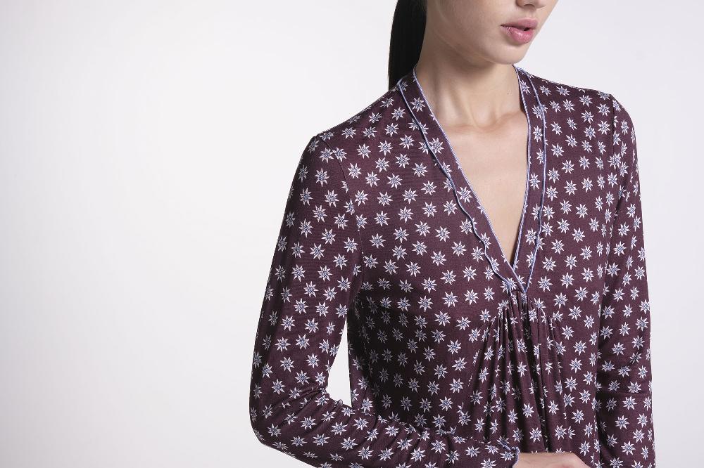 Verdiani Camicia Viscosa Edelweiss In Saldo
