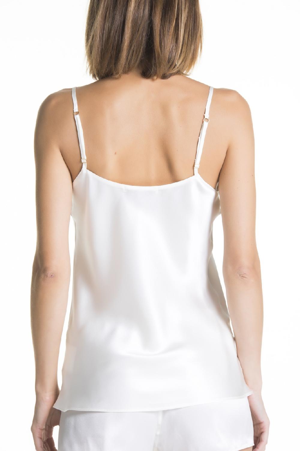 Verdiani Top Pura Seta – Avorio Italia
