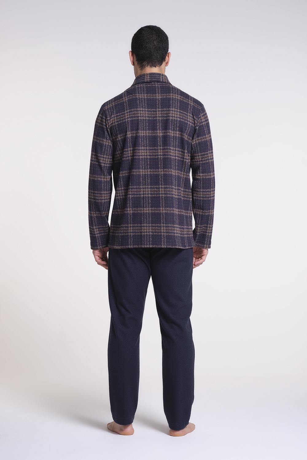 Verdiani Pigiama Punto Milano Jacquard Pezzi Unici