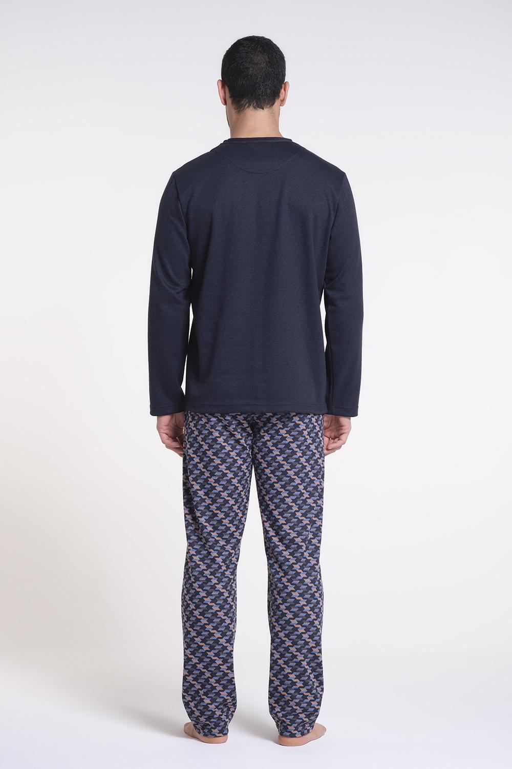 Verdiani Pigiama Jacquard Qualità Garantita