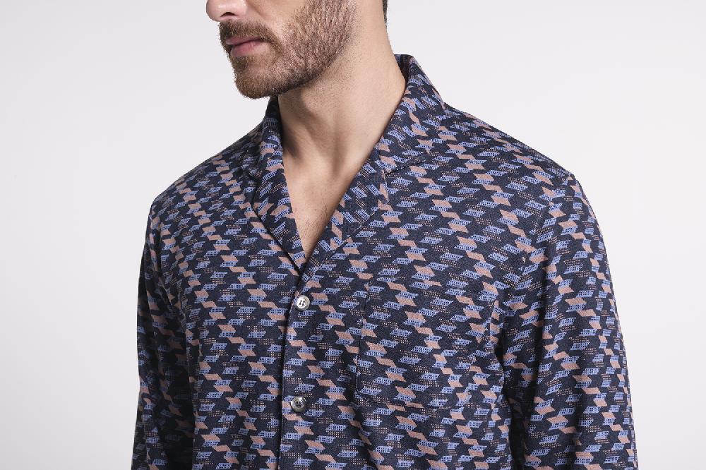Verdiani Pigiama Jacquard Acquista Ora
