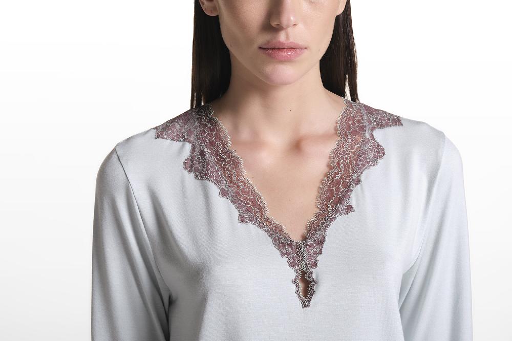 Verdiani Pigiama Micromodal Tencel Saldi Di Fabbrica