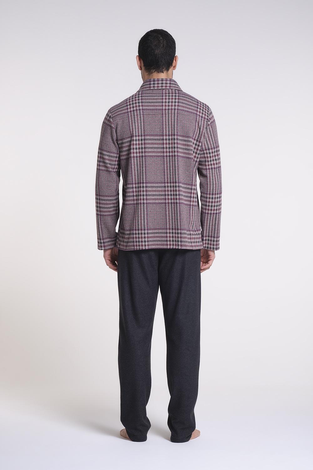 Verdiani Pigiama Punto Milano Jacquard Nuova