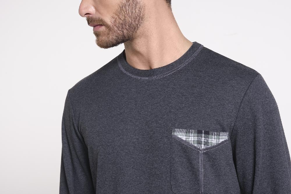 Verdiani Pigiama Interlock Cotone e Flanella Pezzi Unici