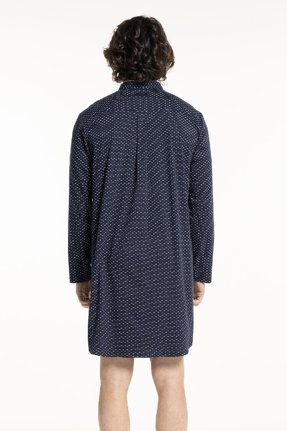 Verdiani Camicia Cotone Stampa Vendita Calda
