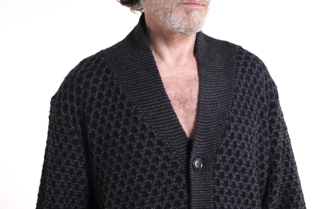 Verdiani Cardigan Misto Lana Alpaca Negozi Online