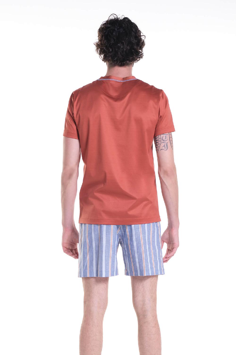Verdiani Pigiama Jersey Cotone Mako’ + Navetta Riga Affare Del Giorno