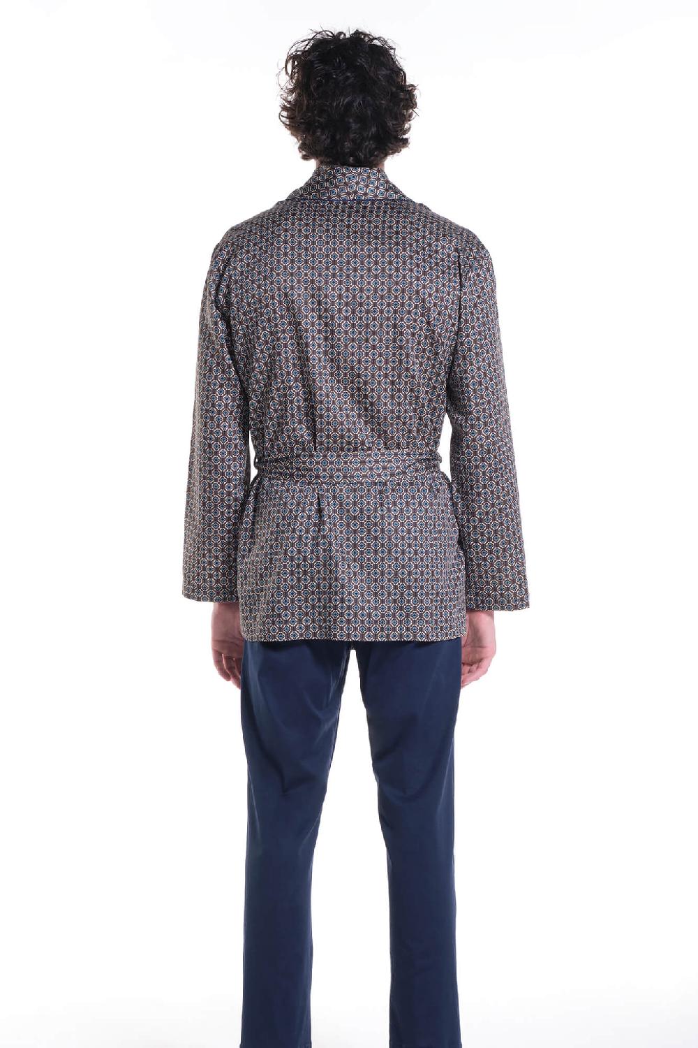 Verdiani Giacca Rasatello Cotone Stampato Outlet