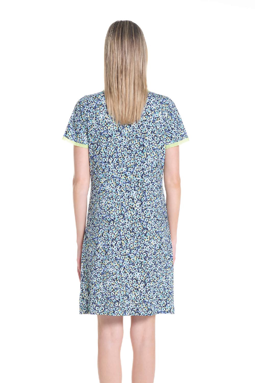 Verdiani Camicia Viscosa Floreale Vendite Flash