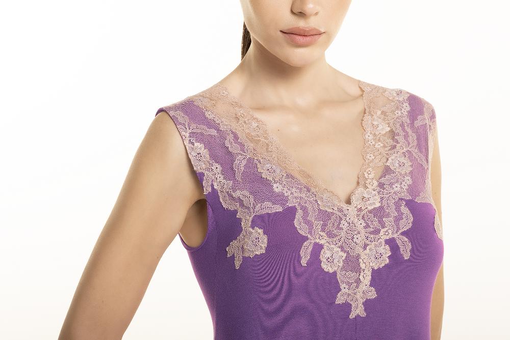 Verdiani Camicia Modal Tencel Frastaglio Vendita
