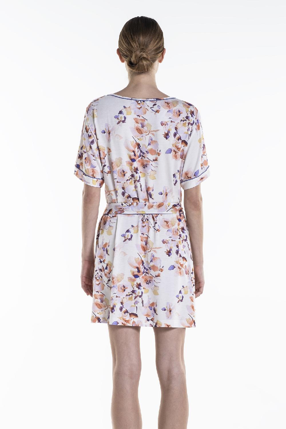 Verdiani Camicia Viscosa Stampa Fiore Saldi