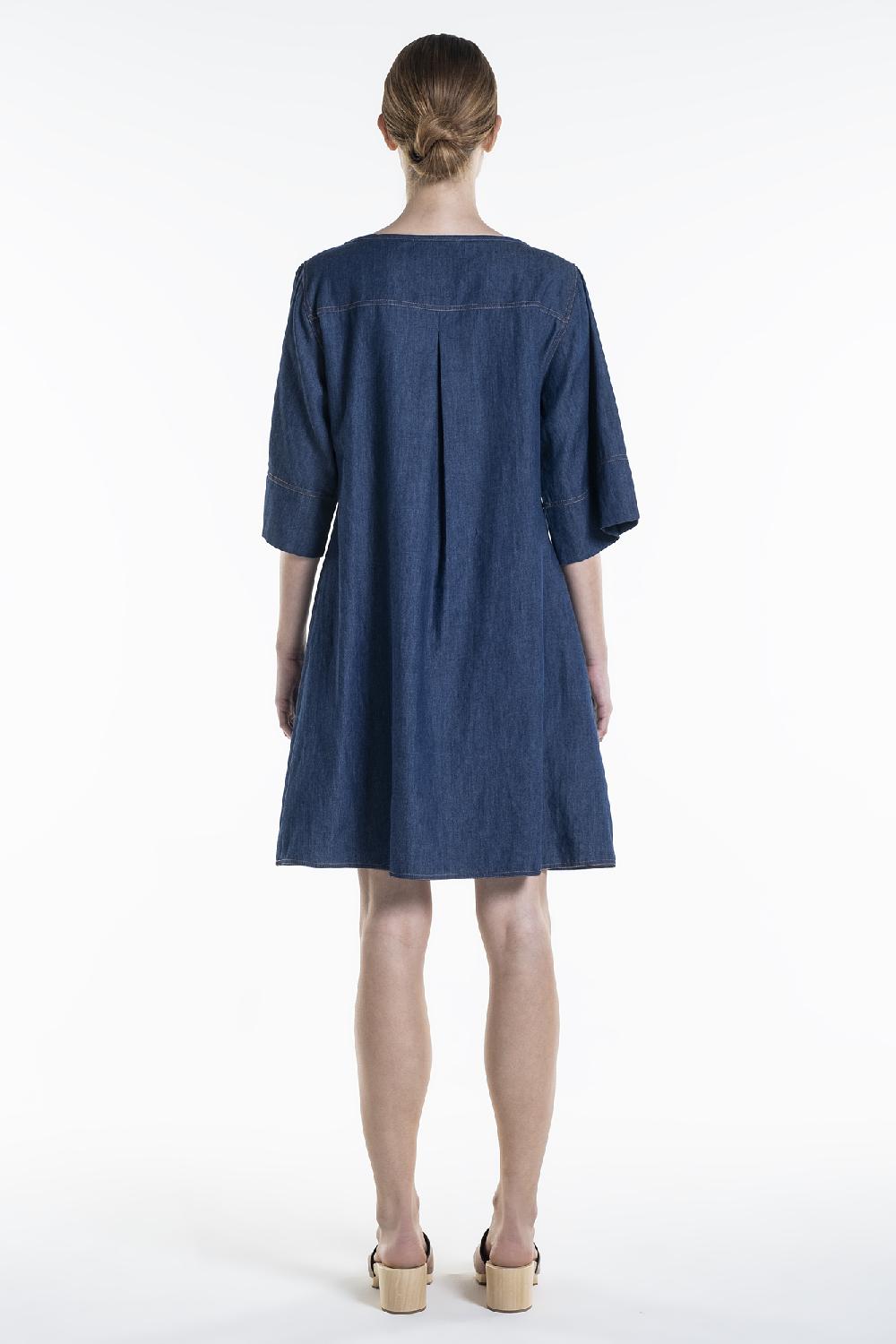 Verdiani Abito Denim Spedizione Gratuita